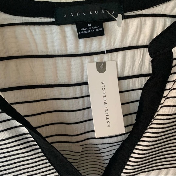 Sanctuary Julia Striped Tunic Size Medium NWT - Picture 9 of 10